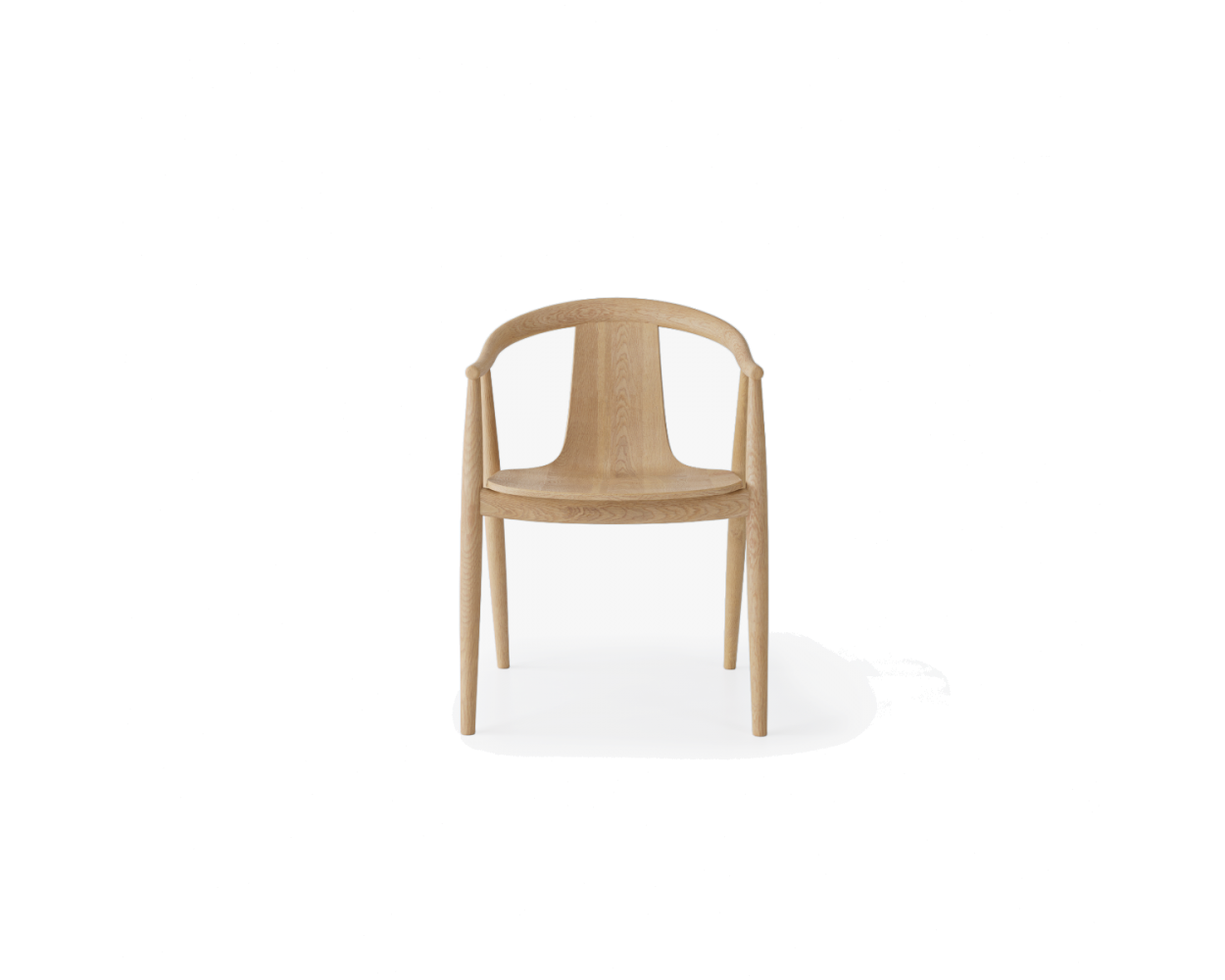 nyubel ダイニング・チェア | MK01 チェア/ロング・アーム＆板座