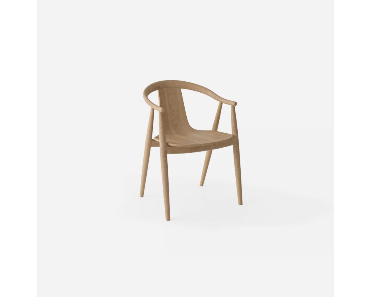 nyubel ダイニング・チェア | MK01 チェア/ロング・アーム＆板座