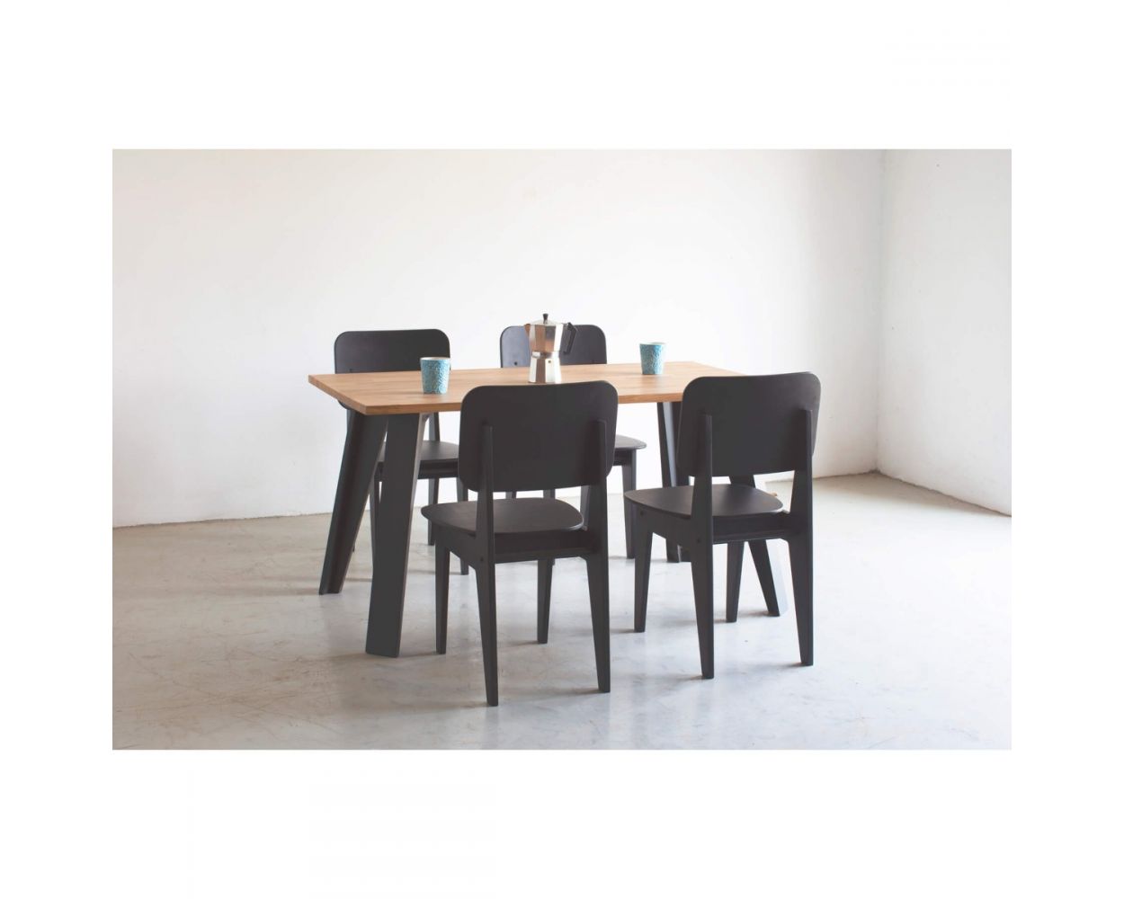Dining Set ｜Origami Table + 4 SKRUChairs